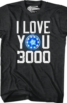 I Love You 3000 Avengers Endgame T-Shirt