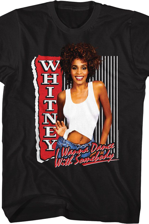 I Wanna Dance With Somebody Whitney Houston T-Shirtmain product image