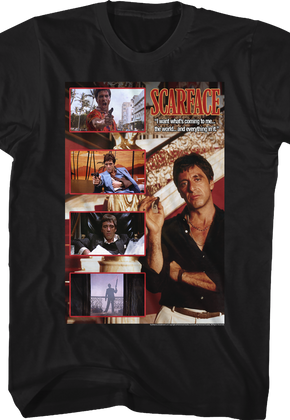 I Want What's Coming To Me Scarface T-Shirt