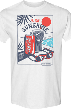 Ice Cold Sunshine Poster Coca-Cola T-Shirt