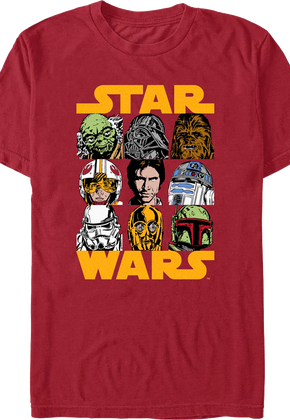 Iconic Characters Star Wars T-Shirt