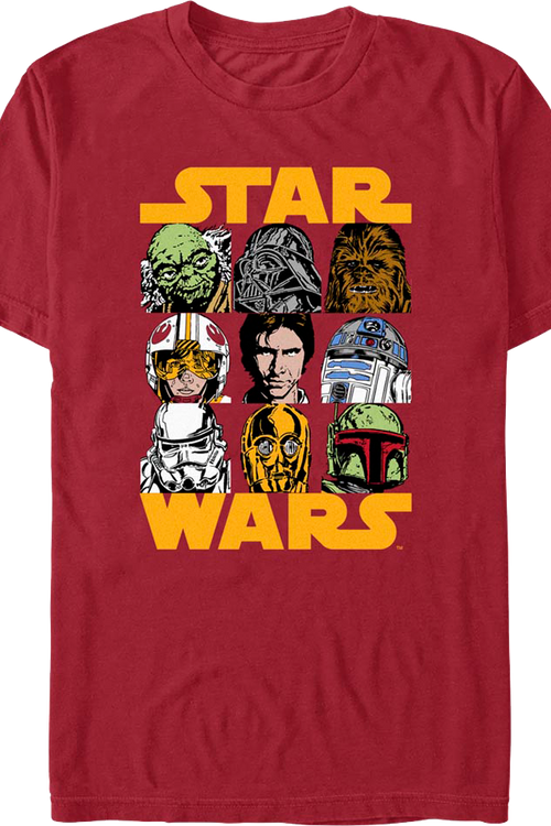 Iconic Characters Star Wars T-Shirtmain product image