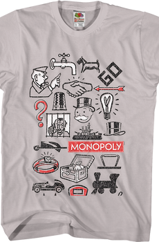Icons Monopoly T-Shirt