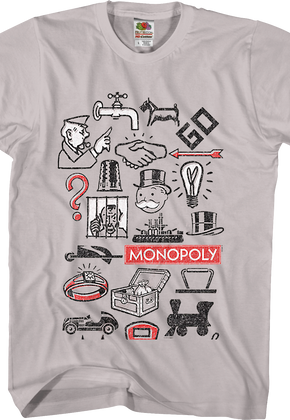 Icons Monopoly T-Shirt