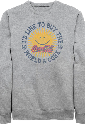 I'd Like To Buy The World A Coke Coca-Cola Sweatshirt