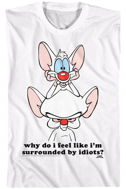 Idiots Pinky and the Brain Shirtmain product image