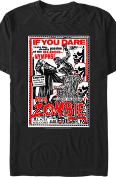 If You Dare Rob Zombie T-Shirt