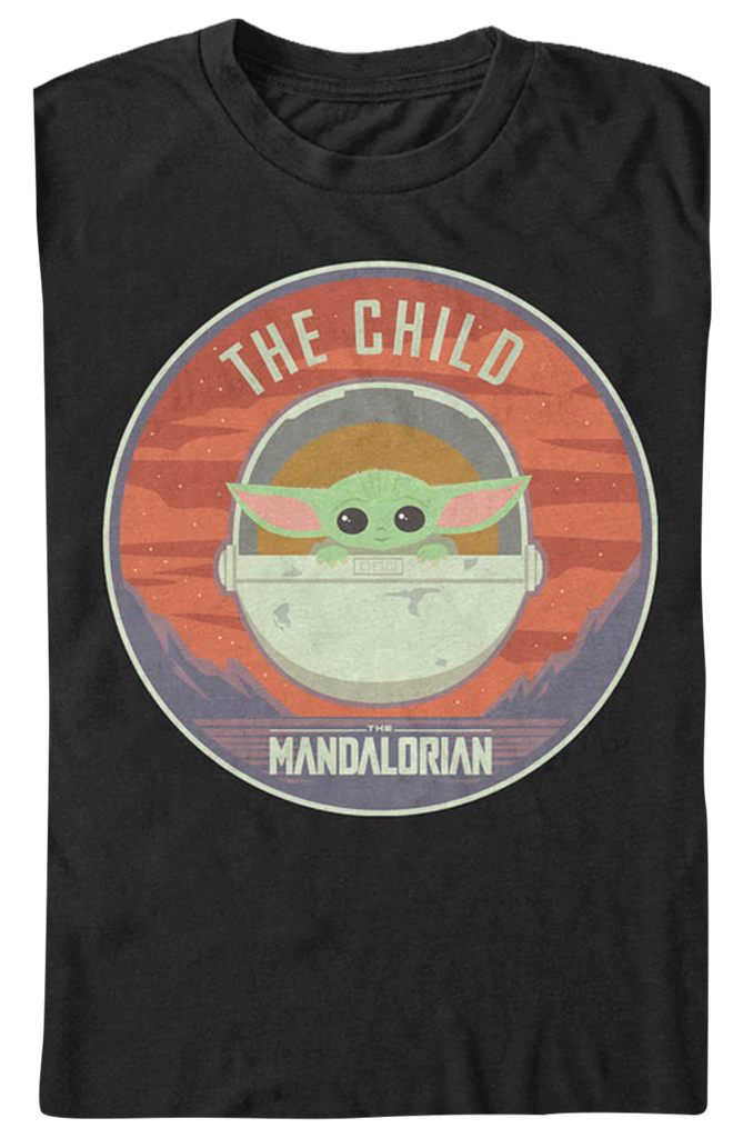 T-shirt Star Wars Garçon 11-12 Ans – Noir, Imprimé Mandalorien, Coton