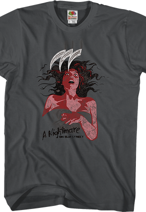 Illustrated Poster Nightmare On Elm Street T-Shirt