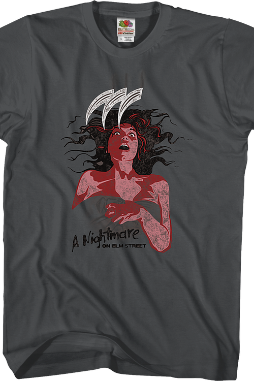 Illustrated Poster Nightmare On Elm Street T-Shirtmain product image