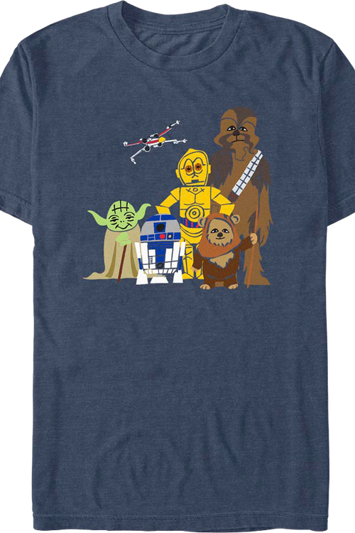 Illustrated Rebels Star Wars T-Shirtmain product image