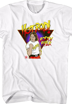 Illustrated Rowdy Roddy Piper T-Shirt