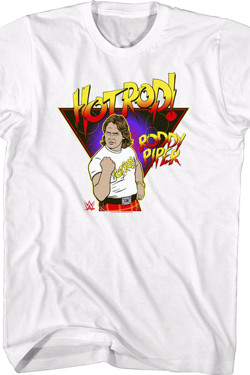 Illustrated Rowdy Roddy Piper T-Shirtmain product image