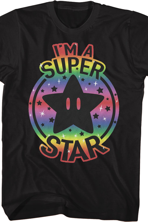I'm A Super Star Super Mario Bros. T-Shirtmain product image