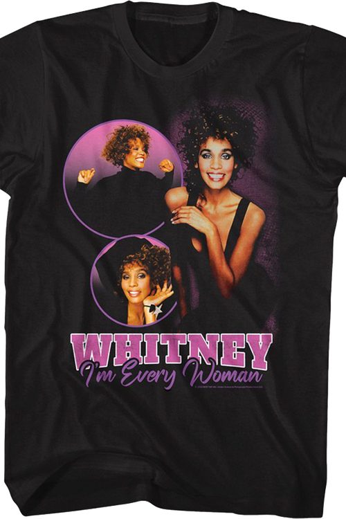 I'm Every Woman Whitney Houston T-Shirtmain product image