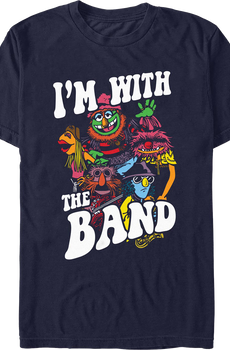 I'm With The Band Muppets T-Shirt