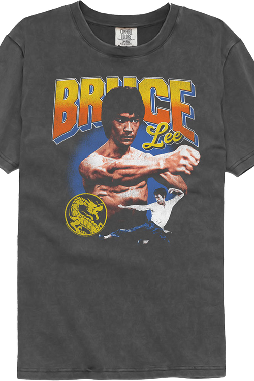 Impact Collage Bruce Lee Comfort Colors Brand T-Shirtmain product image