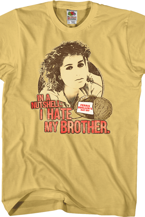 In a Nutshell Ferris Bueller's Day Off T-Shirtmain product image