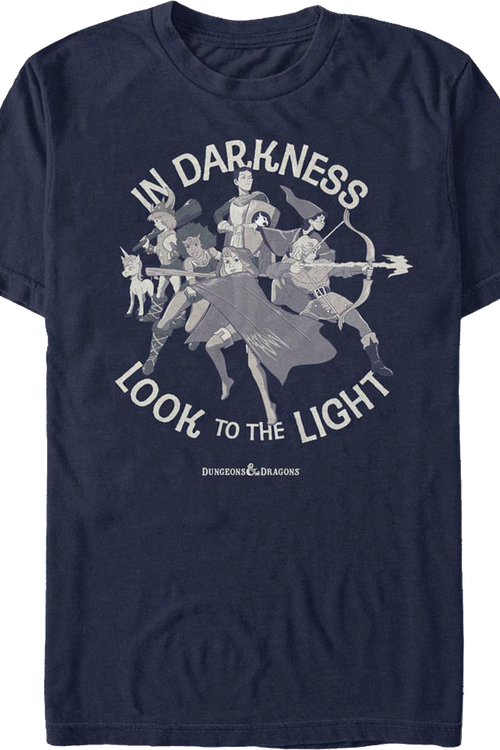 In Darkness Look To The Light Dungeons & Dragons T-Shirtmain product image