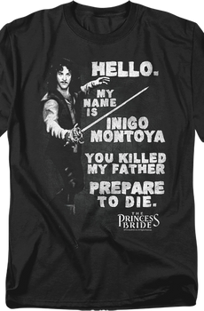 Inigo Montoya Princess Bride T-Shirt