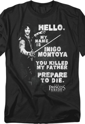 Inigo Montoya Princess Bride T-Shirt