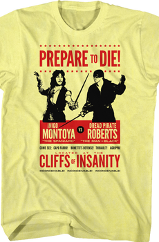 Inigo Montoya vs Dread Pirate Roberts Princess Bride T-Shirt