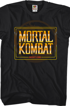 Insert Coin Mortal Kombat T-Shirt
