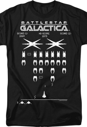 Invaders Battlestar Galactica T-Shirt