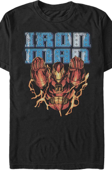 Iron Man Electric Flight Marvel Comics T-Shirt