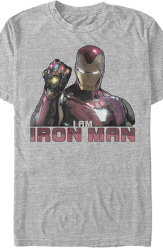 Iron Man Infinity Gauntlet Marvel Comics T-Shirt