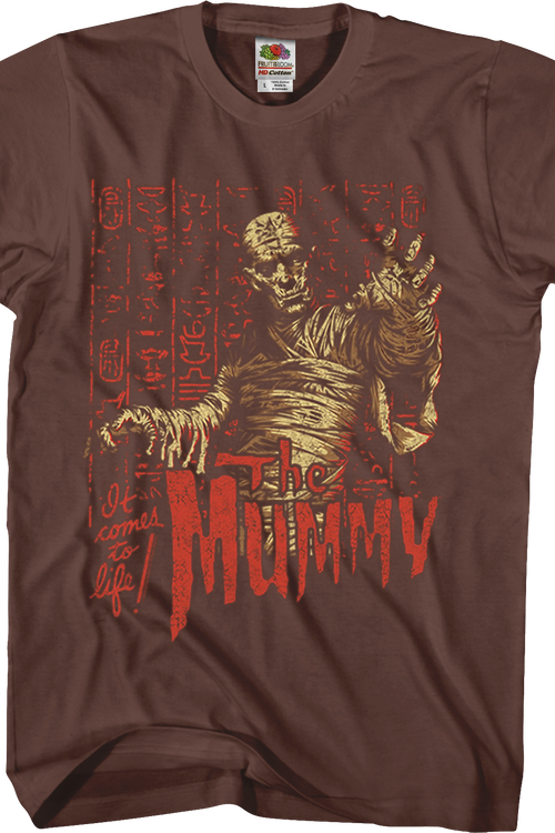 It Comes To Life The Mummy T-Shirtmain product image