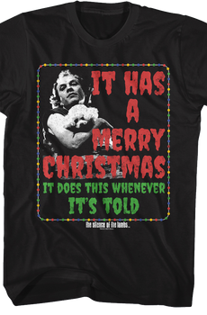It Has A Merry Christmas Silence Of The Lambs T-Shirt