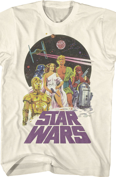 Italian Poster Star Wars T-Shirt