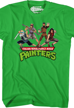 Italian Renaissance Ninja Painters Shirt