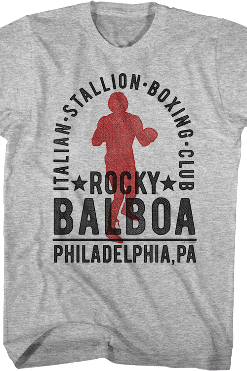 Italian Stallion Boxing Club Rocky T-Shirtmain product image