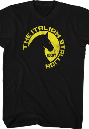 Italian Stallion Circle Logo Rocky T-Shirt