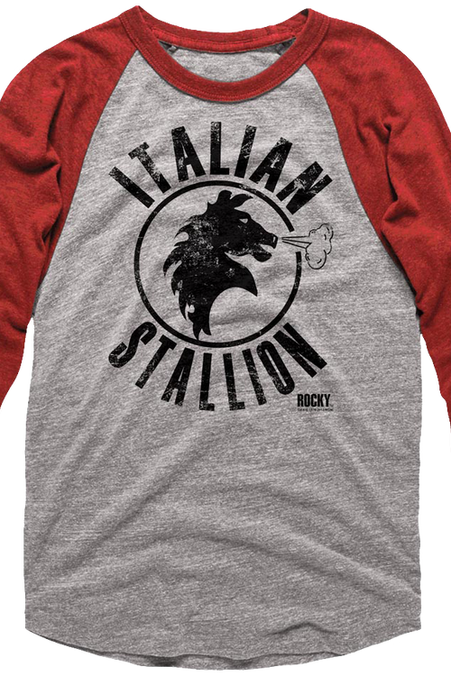 Italian Stallion Rocky Raglan Baseball Shirtmain product image