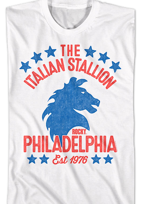 Italian Stallion Stars Rocky T-Shirt