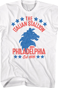 Italian Stallion Stars Rocky T-Shirt