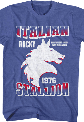 Italian Stallion World Champion Rocky T-Shirt