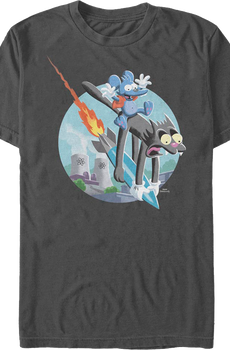 Itchy & Scratchy Missile The Simpsons T-Shirt