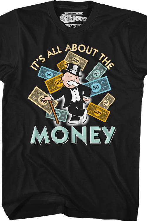 It's All About The Money Monopoly T-Shirtmain product image