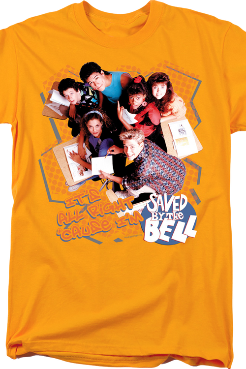 It's All Right Saved By The Bell T-Shirtmain product image