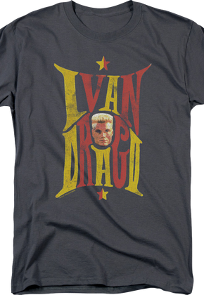 Ivan Drago Name And Face Rocky T-Shirt