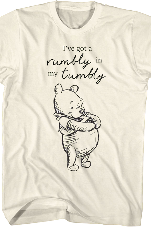 I've Got A Rumbly In My Tumbly Winnie The Pooh T-Shirtmain product image