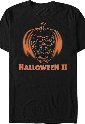 Jack-o'-Lantern Outline Halloween II T-Shirt