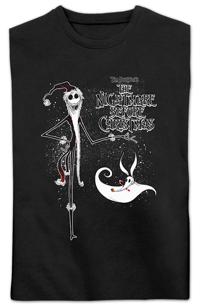 Sweatshirt The Nightmare Before Christmas Jack Skellington Graves - Licence Officielle Disney - 100% Coton