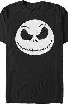 Jack Skellington Head Shot Nightmare Before Christmas T-Shirt