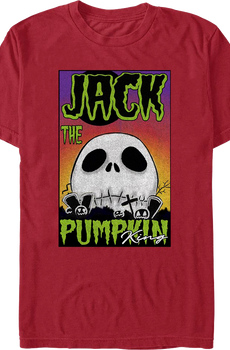 Jack The Pumpkin King Nightmare Before Christmas T-Shirt