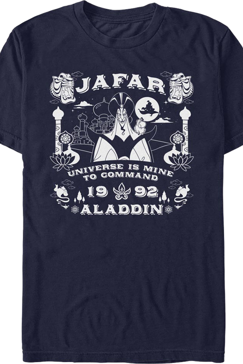 Jafar Universe Is Mine To Command Aladdin T-Shirtmain product image